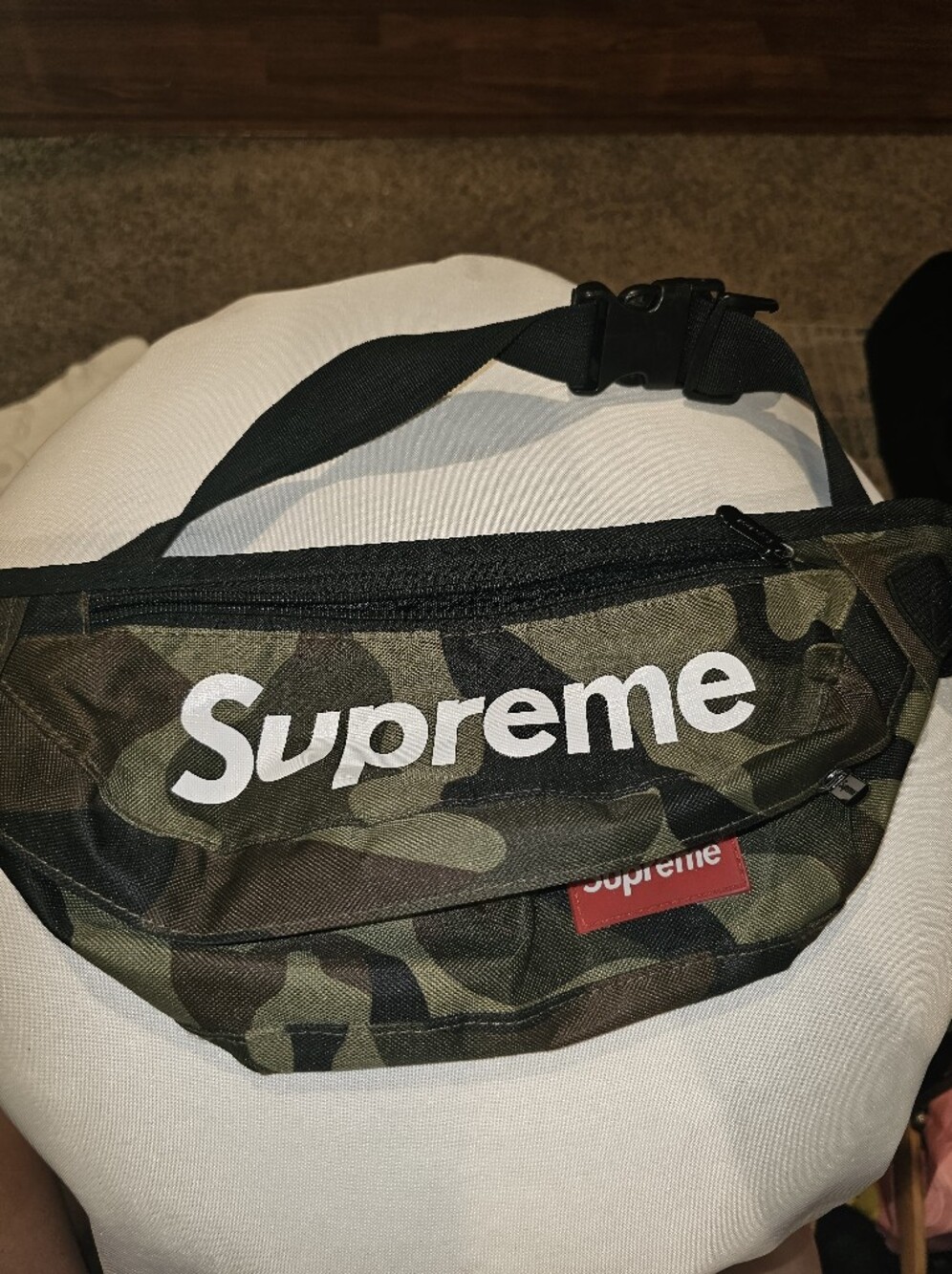 Supreme Camo Waist Bag - Green Camo
